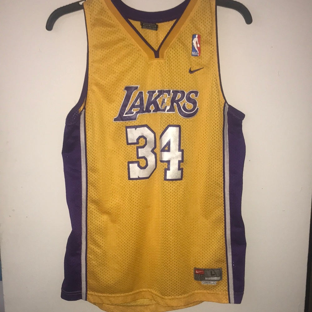 Nike Lakers #34 Jersey Large